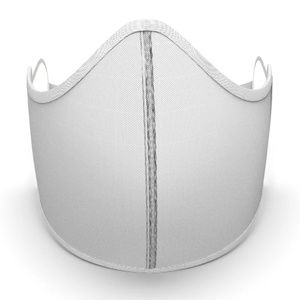 TAILORED CLASSIC SOLID WHITE MASK W/ TRIM